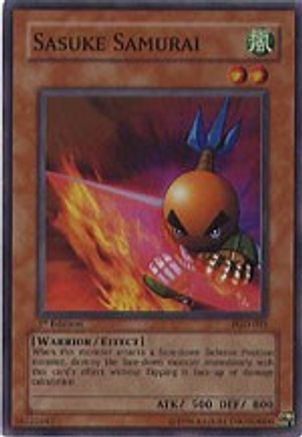 Sasuke Samurai (PGD-015) - Pharaonic Guardian 1st Edition - Premium Yugioh Single from Konami - Just $1.31! Shop now at Game Crave Tournament Store