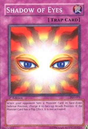 Shadow of Eyes (PSV-075) - Pharaoh's Servant 1st Edition - Premium Yugioh Single from Konami - Just $0.32! Shop now at Game Crave Tournament Store