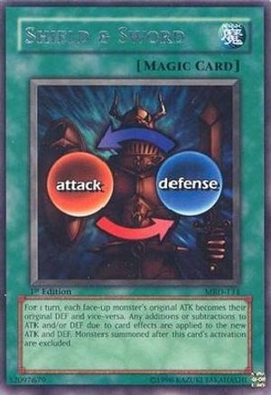 Shield & Sword (MRD-131) - Metal Raiders Unlimited - Premium Yugioh Single from Konami - Just $0.58! Shop now at Game Crave Tournament Store