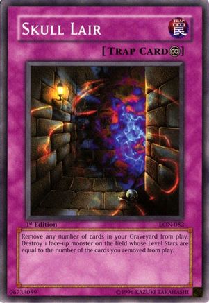 Skull Lair (LON-082) - Labyrinth of Nightmare 1st Edition - Premium Yugioh Single from Konami - Just $0.38! Shop now at Game Crave Tournament Store