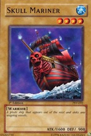 Skull Mariner (PSV-092) - Pharaoh's Servant Unlimited - Premium Yugioh Single from Konami - Just $0.25! Shop now at Game Crave Tournament Store