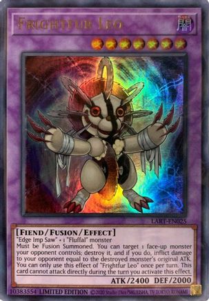 Frightfur Leo (LART-EN025) - The Lost Art Promotion Limited - Premium Yugioh Single from Konami - Just $0.75! Shop now at Game Crave Tournament Store