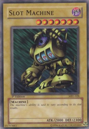 Slot Machine (MRL-028) - Magic Ruler 1st Edition - Premium Yugioh Single from Konami - Just $2.94! Shop now at Game Crave Tournament Store