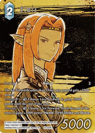 Ulmia (Full Art) (OPUS XII) Foil - Premium Final Fantasy Single from Opus XII - Just $4.60! Shop now at Game Crave Tournament Store
