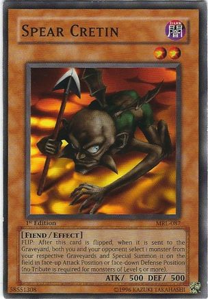 Spear Cretin (MRL-087) - Magic Ruler 1st Edition - Premium Yugioh Single from Konami - Just $0.26! Shop now at Game Crave Tournament Store