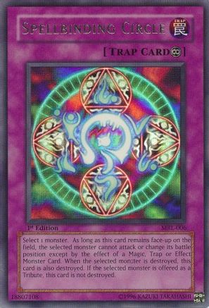 Spellbinding Circle (MRL-006) - Magic Ruler Unlimited - Premium Yugioh Single from Konami - Just $5.54! Shop now at Game Crave Tournament Store