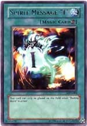 Spirit Message "I" (LON-089) - Labyrinth of Nightmare 1st Edition - Premium Yugioh Single from Konami - Just $1.37! Shop now at Game Crave Tournament Store