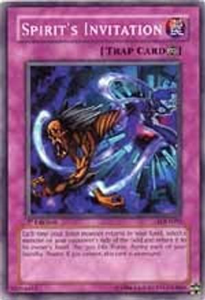 Spirit's Invitation (LOD-095) - Legacy of Darkness Unlimited - Premium Yugioh Single from Konami - Just $0.25! Shop now at Game Crave Tournament Store
