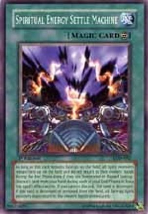 Spiritual Energy Settle Machine (LOD-082) - Legacy of Darkness 1st Edition - Premium Yugioh Single from Konami - Just $0.25! Shop now at Game Crave Tournament Store