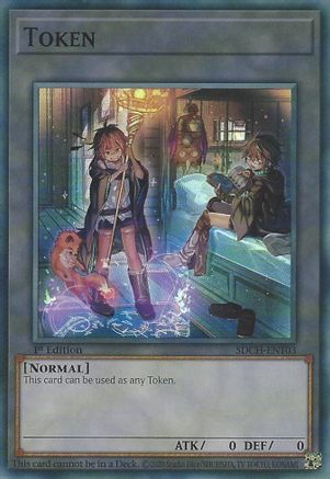 Token: Hiita and Aussa (SDCH-ENT03) - Structure Deck: Spirit Charmers 1st Edition - Premium Yugioh Single from Konami - Just $0.56! Shop now at Game Crave Tournament Store