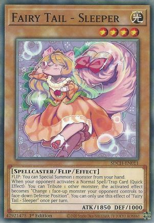 Fairy Tail - Sleeper (SDCH-EN011) - Structure Deck: Spirit Charmers 1st Edition - Premium Yugioh Single from Konami - Just $0.25! Shop now at Game Crave Tournament Store