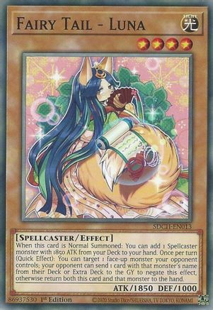 Fairy Tail - Luna (SDCH-EN013) - Structure Deck: Spirit Charmers 1st Edition - Premium Yugioh Single from Konami - Just $0.25! Shop now at Game Crave Tournament Store