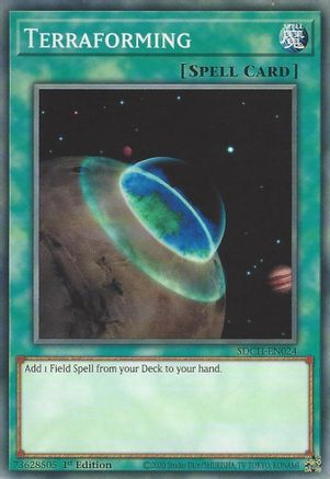Terraforming (SDCH-EN024) - Structure Deck: Spirit Charmers 1st Edition - Premium Yugioh Single from Konami - Just $0.25! Shop now at Game Crave Tournament Store