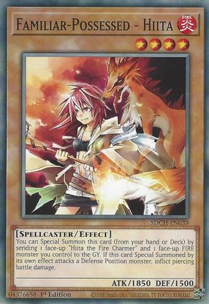 Familiar-Possessed - Hiita (SDCH-EN039) - Structure Deck: Spirit Charmers 1st Edition - Premium Yugioh Single from Konami - Just $0.25! Shop now at Game Crave Tournament Store