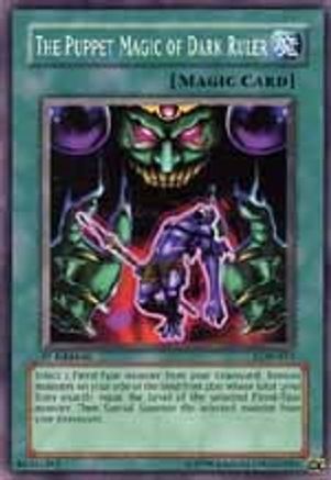 The Puppet Magic of Dark Ruler (LOD-013) - Legacy of Darkness Unlimited - Premium Yugioh Single from Konami - Just $0.25! Shop now at Game Crave Tournament Store