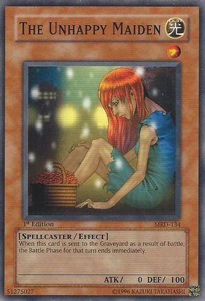 The Unhappy Maiden (MRD-134) - Metal Raiders 1st Edition - Premium Yugioh Single from Konami - Just $4.43! Shop now at Game Crave Tournament Store