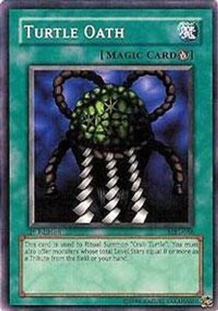 Turtle Oath (MRL-066) - Magic Ruler 1st Edition - Premium Yugioh Single from Konami - Just $0.25! Shop now at Game Crave Tournament Store