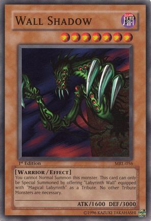 Wall Shadow (MRL-056) - Magic Ruler Unlimited - Premium Yugioh Single from Konami - Just $0.25! Shop now at Game Crave Tournament Store