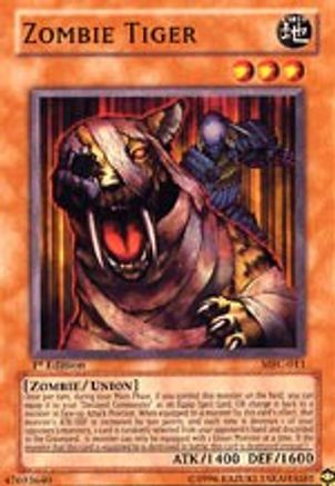 Zombie Tiger (MFC-011) - Magician's Force 1st Edition - Premium Yugioh Single from Konami - Just $0.26! Shop now at Game Crave Tournament Store