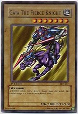 Gaia The Fierce Knight (SDY-007) - Starter Deck: Yugi Unlimited - Premium Yugioh Single from Konami - Just $0.42! Shop now at Game Crave Tournament Store