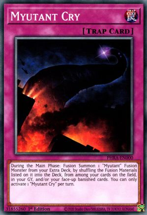 Myutant Cry (PHRA-EN000) - Phantom Rage 1st Edition - Premium Yugioh Single from Konami - Just $0.25! Shop now at Game Crave Tournament Store