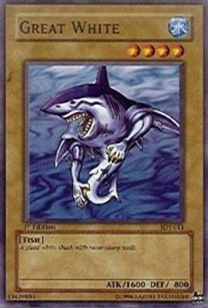 Great White (SDY-011) - Starter Deck: Yugi Unlimited - Premium Yugioh Single from Konami - Just $0.38! Shop now at Game Crave Tournament Store