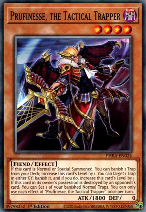 Prufinesse, the Tactical Trapper (PHRA-EN024) - Phantom Rage 1st Edition - Premium Yugioh Single from Konami - Just $0.25! Shop now at Game Crave Tournament Store