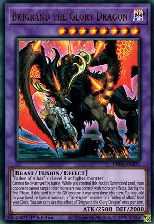 Brigrand the Glory Dragon (PHRA-EN031) - Phantom Rage 1st Edition - Premium Yugioh Single from Konami - Just $0.62! Shop now at Game Crave Tournament Store