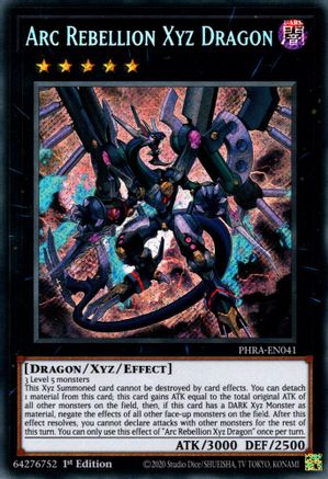 Arc Rebellion Xyz Dragon (PHRA-EN041) - Phantom Rage 1st Edition - Premium Yugioh Single from Konami - Just $1.87! Shop now at Game Crave Tournament Store