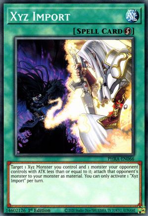 Xyz Import (PHRA-EN066) - Phantom Rage 1st Edition - Premium Yugioh Single from Konami - Just $0.25! Shop now at Game Crave Tournament Store