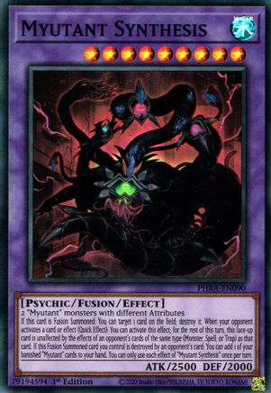 Myutant Synthesis (PHRA-EN090) - Phantom Rage 1st Edition - Premium Yugioh Single from Konami - Just $0.25! Shop now at Game Crave Tournament Store
