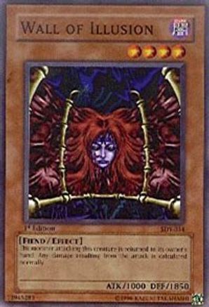 Game Crave Tournament Store - Wall of Illusion (SDY-034) - Starter Deck: Yugi  1st Edition