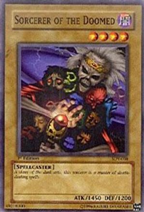 Sorcerer of the Doomed (SDY-038) - Starter Deck: Yugi 1st Edition - Premium Yugioh Single from Konami - Just $3.99! Shop now at Game Crave Tournament Store