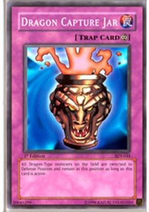 Dragon Capture Jar (SDY-044) - Starter Deck: Yugi 1st Edition - Premium Yugioh Single from Konami - Just $4.20! Shop now at Game Crave Tournament Store