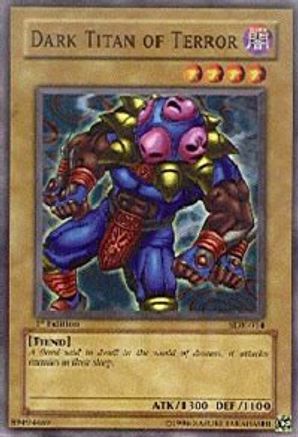 Dark Titan of Terror (SDK-014) - Starter Deck: Kaiba 1st Edition - Premium Yugioh Single from Konami - Just $3.19! Shop now at Game Crave Tournament Store