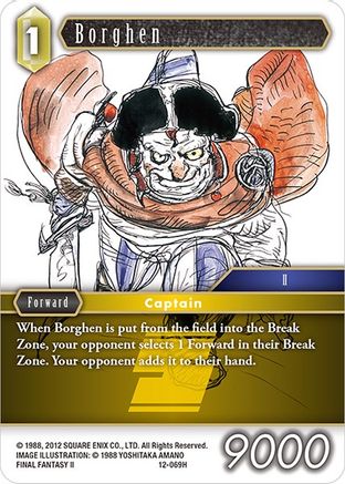 Borghen (OPUS XII) Foil - Premium Final Fantasy Single from Opus XII - Just $0.28! Shop now at Game Crave Tournament Store