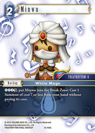 Minwu (OPUS XII) Foil - Premium Final Fantasy Single from Opus XII - Just $0.25! Shop now at Game Crave Tournament Store