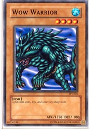 Wow Warrior (TP1-021) - Tournament Pack 1 Unlimited - Premium Yugioh Single from Konami - Just $1.96! Shop now at Game Crave Tournament Store