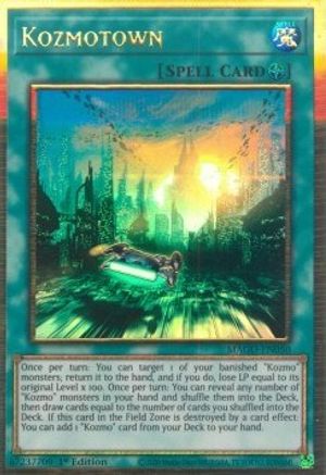 Kozmotown (MAGO-EN050) - Maximum Gold 1st Edition - Premium Yugioh Single from Konami - Just $0.23! Shop now at Game Crave Tournament Store