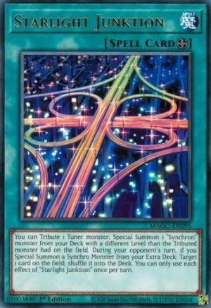 Starlight Junktion (MAGO-EN095) - Maximum Gold 1st Edition - Premium Yugioh Single from Konami - Just $0.25! Shop now at Game Crave Tournament Store