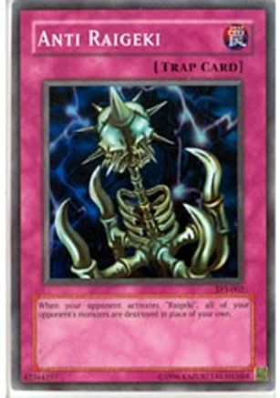 Anti Raigeki (TP3-002) - Tournament Pack 3 Unlimited - Premium Yugioh Single from Konami - Just $33.96! Shop now at Game Crave Tournament Store