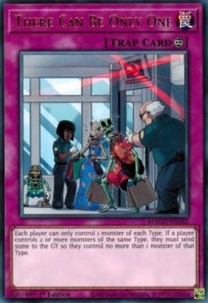 There Can Be Only One (MAGO-EN162) - Maximum Gold 1st Edition - Premium Yugioh Single from Konami - Just $0.25! Shop now at Game Crave Tournament Store