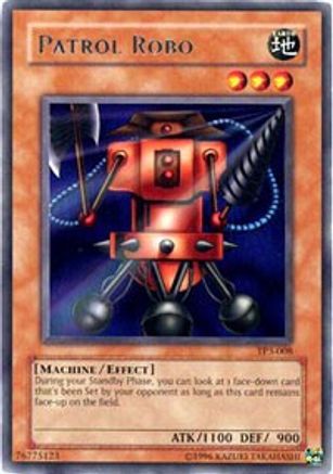 Patrol Robo (TP3-008) - Tournament Pack 3 Unlimited - Premium Yugioh Single from Konami - Just $2.46! Shop now at Game Crave Tournament Store