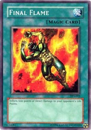 Final Flame (TP3-012) - Tournament Pack 3 Unlimited - Premium Yugioh Single from Konami - Just $0.52! Shop now at Game Crave Tournament Store