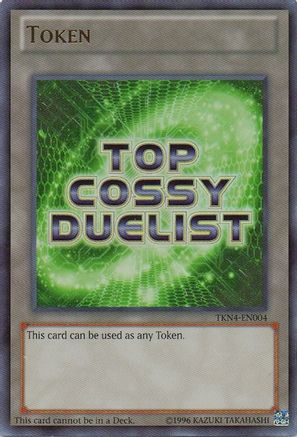 Token: Top Ranked COSSY Duelist (Green) (TKN4-EN004) - Yu-Gi-Oh! Tokens Unlimited - Premium Yugioh Single from Konami - Just $23.96! Shop now at Game Crave Tournament Store