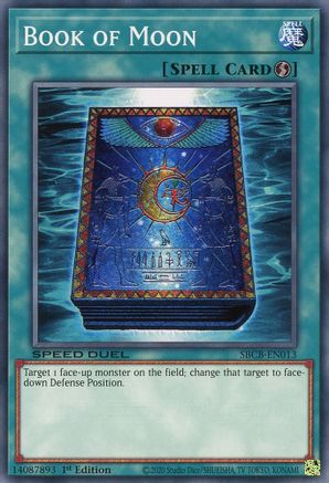 Book of Moon (SBCB-EN013) - Speed Duel: Battle City Box 1st Edition - Premium Yugioh Single from Konami - Just $0.27! Shop now at Game Crave Tournament Store