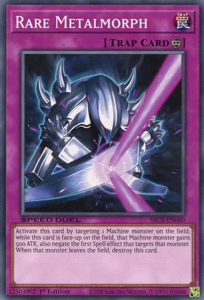 Rare Metalmorph (SBCB-EN080) - Speed Duel: Battle City Box 1st Edition - Premium Yugioh Single from Konami - Just $0.26! Shop now at Game Crave Tournament Store