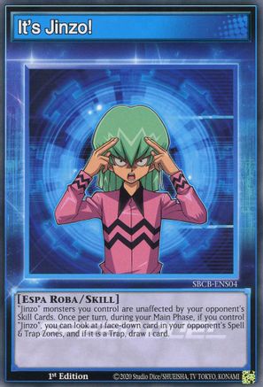 It's Jinzo! (SBCB-ENS04) - Speed Duel: Battle City Box 1st Edition - Premium Yugioh Single from Konami - Just $0.25! Shop now at Game Crave Tournament Store