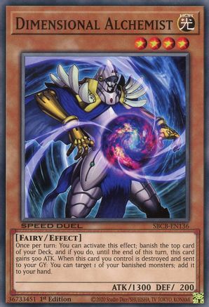 Dimensional Alchemist (SBCB-EN136) - Speed Duel: Battle City Box 1st Edition - Premium Yugioh Single from Konami - Just $1.21! Shop now at Game Crave Tournament Store
