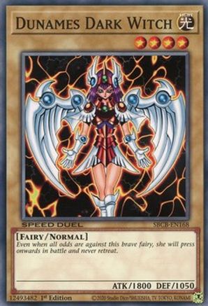 Dunames Dark Witch (SBCB-EN168) - Speed Duel: Battle City Box 1st Edition - Premium Yugioh Single from Konami - Just $0.28! Shop now at Game Crave Tournament Store